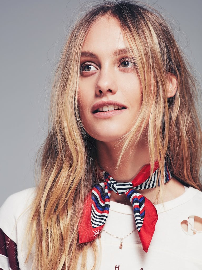 Free People Chelsea Printed Silk Band ($38)