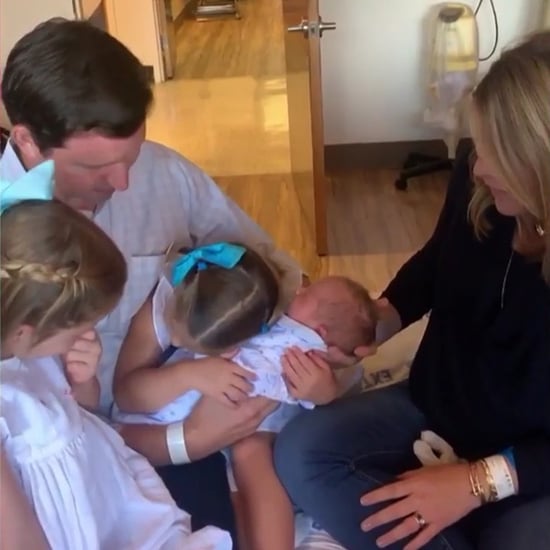 Jenna Bush Hager's Daughters Meeting Their Little Brother