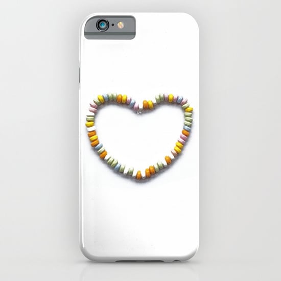 Candy heart necklace case