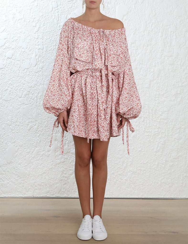 Zimmerman Radiate Skater Shirt Dress