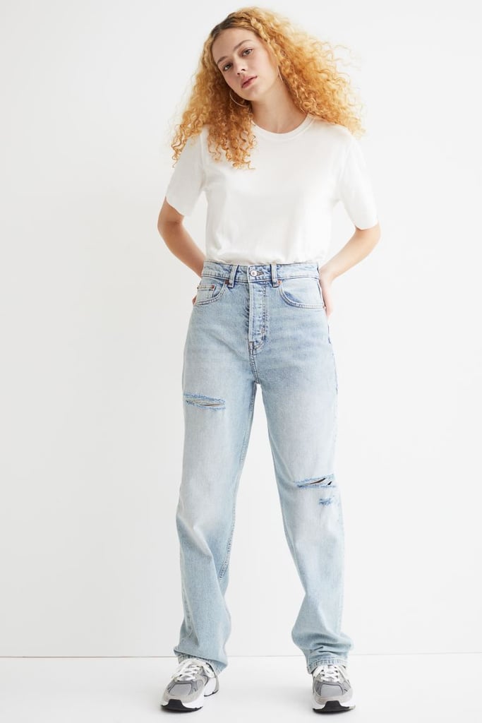 A Nostalgic Silhouette: H&M 90s Straight High Jeans | The Best H&M ...