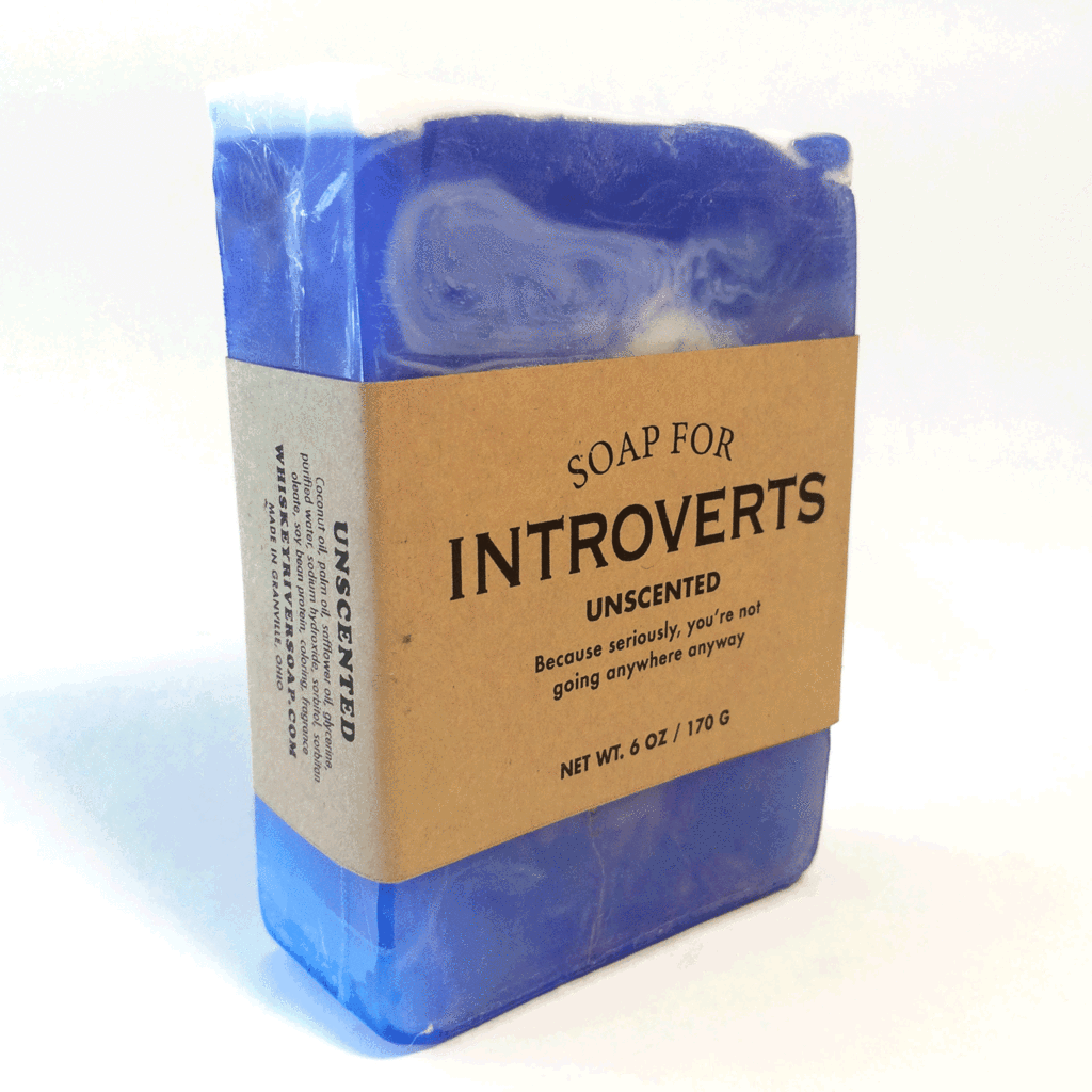 Soap for Introverts (9) Whiskey River Soap's Funny Bar Soaps