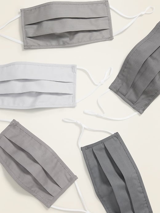 Old Navy 5-Pack of Triple-Layer Face Masks For Adults (With Ear Adjusters) in