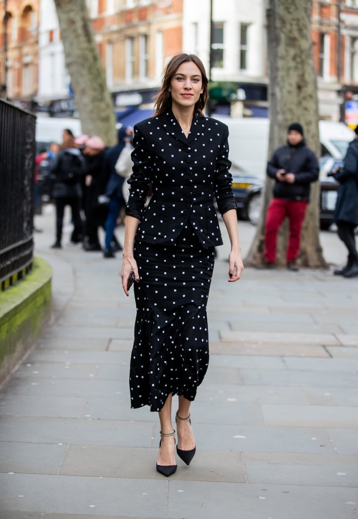 Alexa Chung's Street Style at London Fashion Week | See the Best Model ...