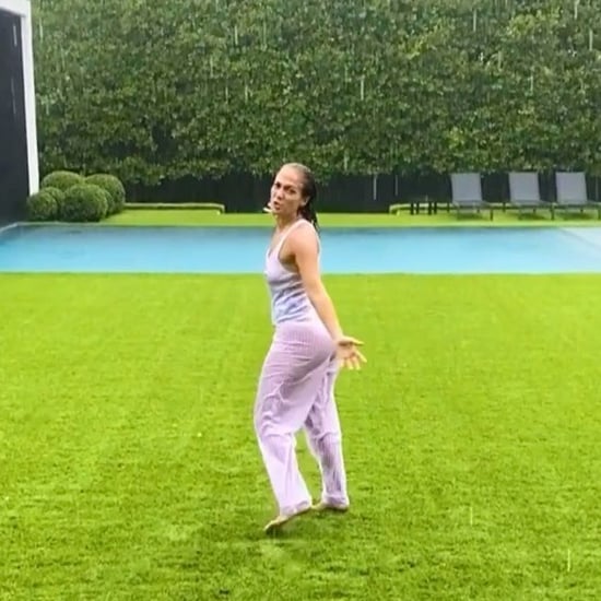 Watch Jennifer Lopez Dancing in the Rain | Video