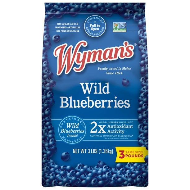 Wyman的野生蓝莓
