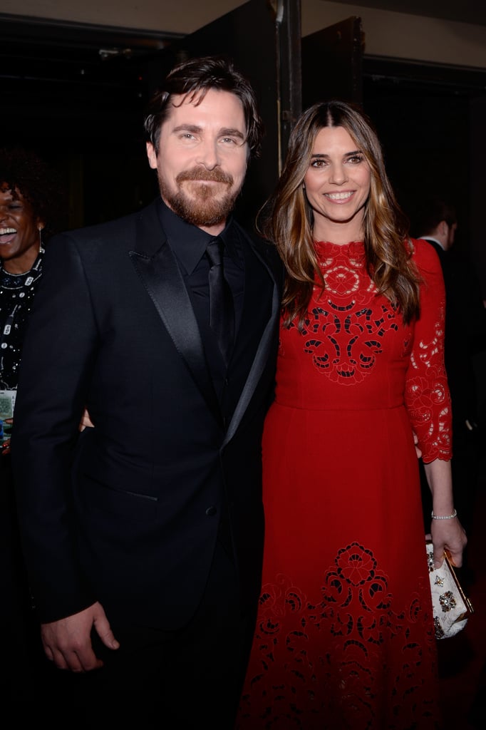 Pictured: Christian Bale and Sibi Blazic