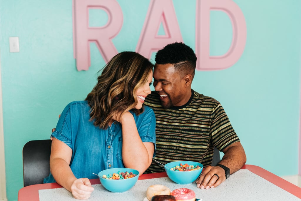 Retro '80s and '90s Engagement Shoot