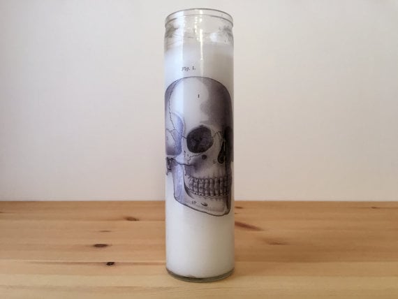 Halloween Devotional Candle