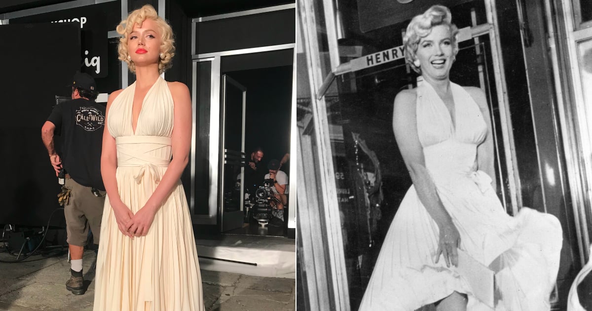 Recreation of Marilyn Monroe's Dress In Niagara Film - New