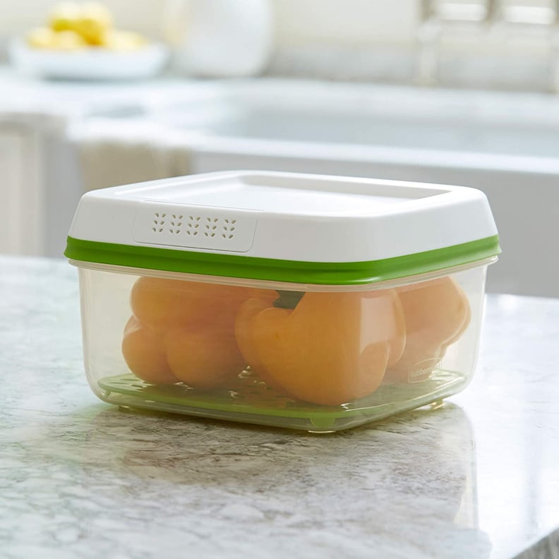 Rubbermaid FreshWorks Produce Saver Food Storage Containers Set, 4