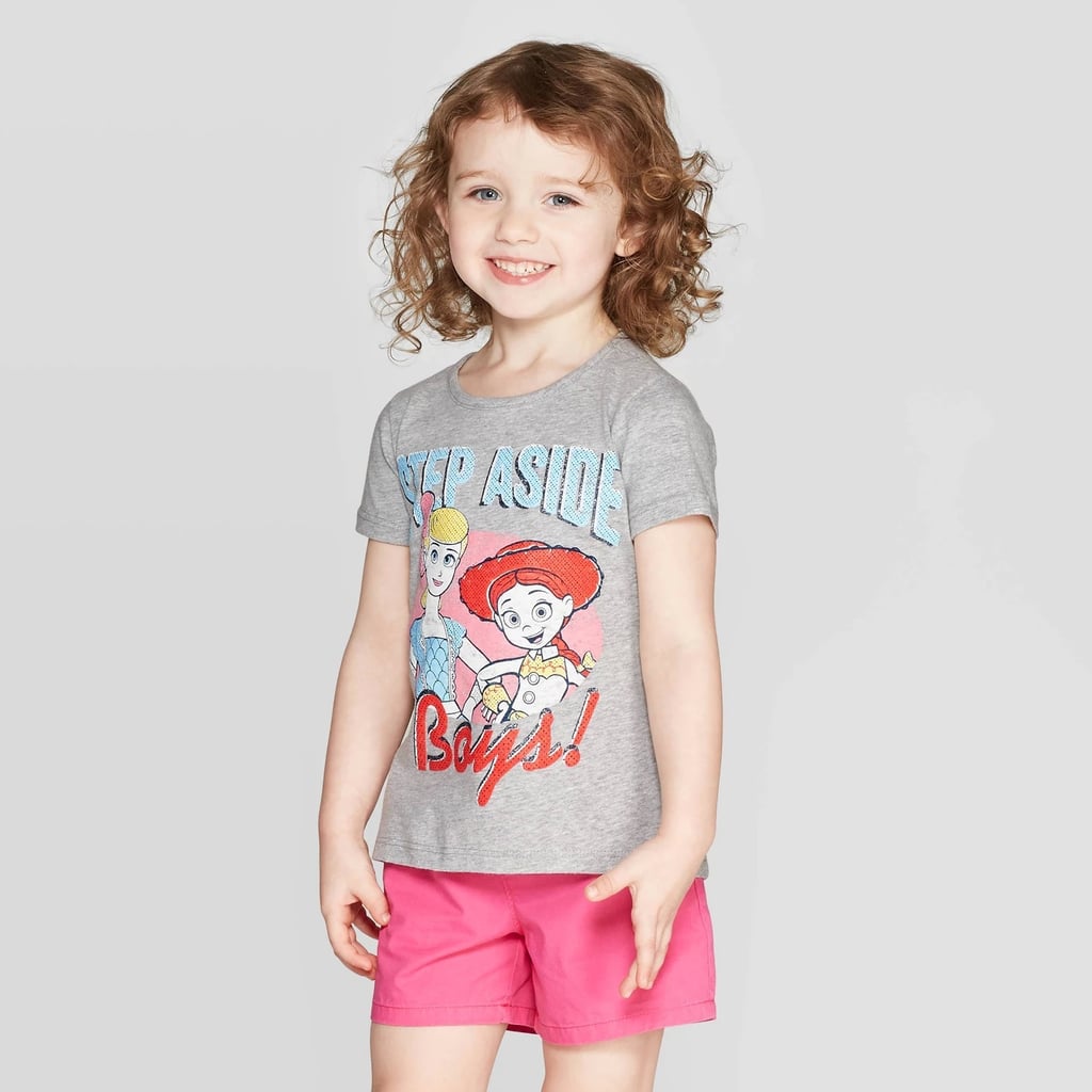 Toddler Girls' Toy Story Jessie and Bo Peep Short Sleeve T-Shirt