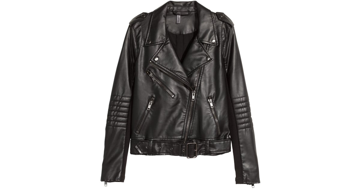H&M Biker Jacket ($70) | Jackets Every Woman Needs | POPSUGAR Fashion ...