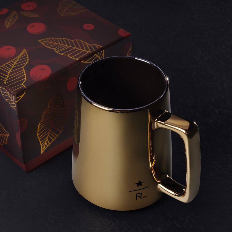 Starbucks Ceramic Gold Mug