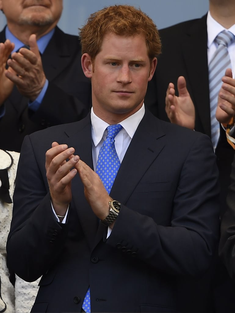 Prince Harry at the World Cup in Brazil