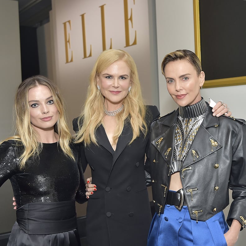 Margot Robbie, Nicole Kidman, and Charlize Theron at Elle's 26th Annual Women in Hollywood Celebration