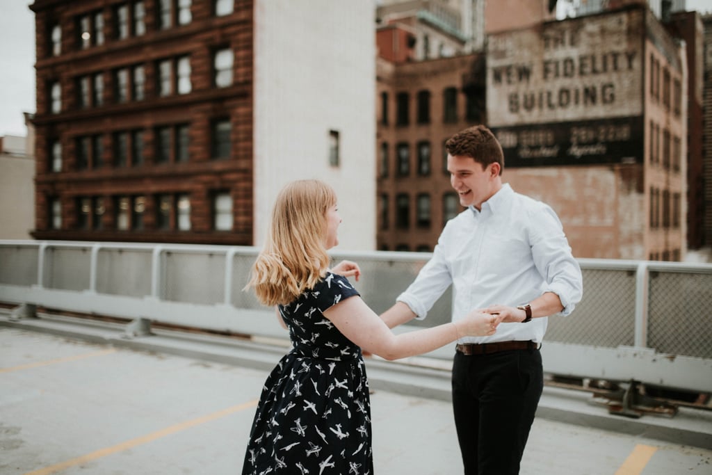 Rooftop Engagement Shoot