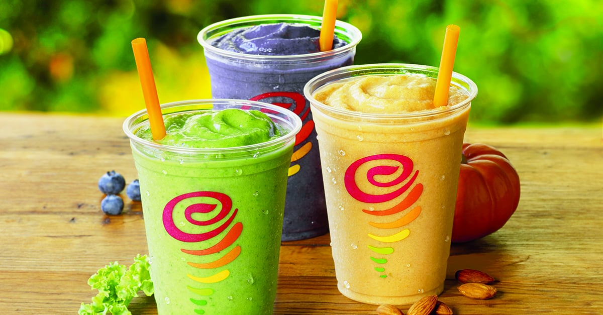 Jamba Juice Almond Milk Smoothies POPSUGAR Fitness