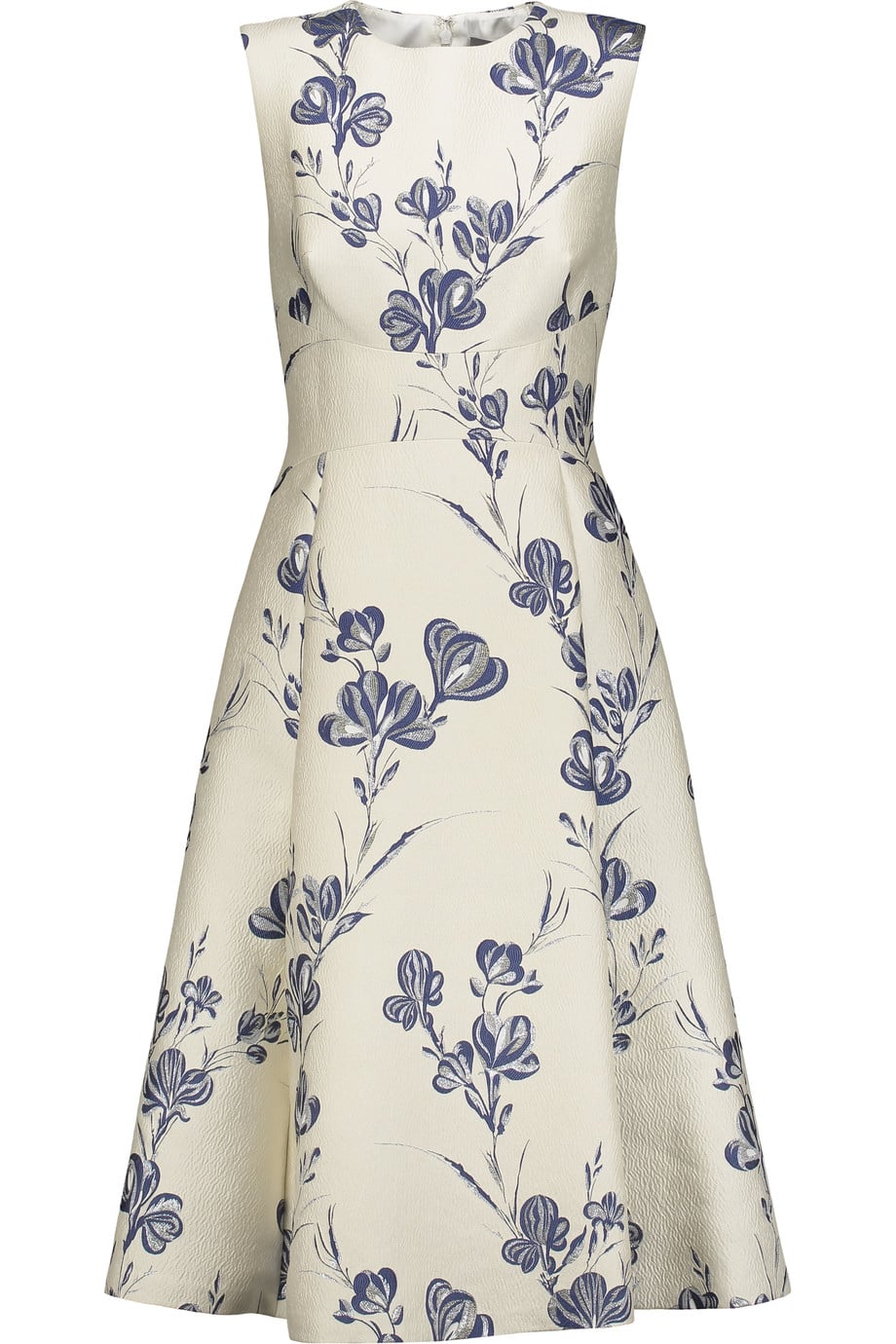 Wearing white floral to a wedding