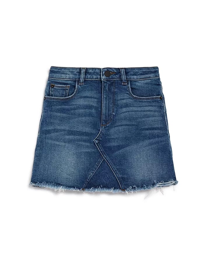 DL1961 Girls' Frayed Denim Skirt