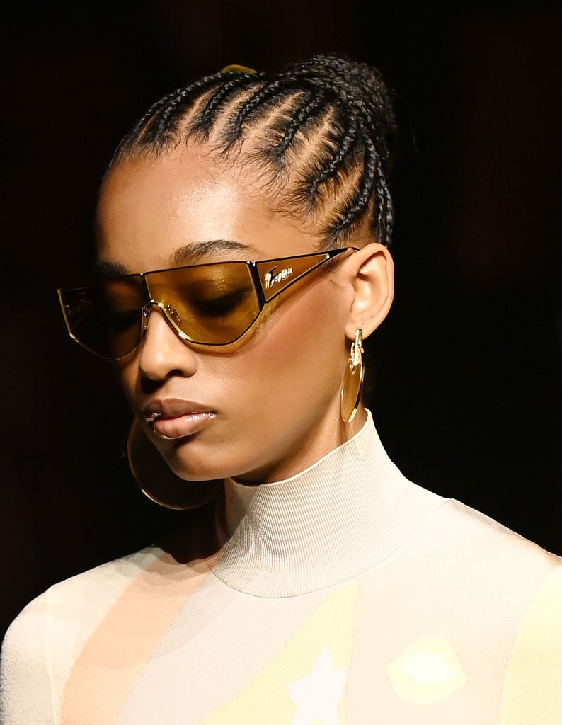 Braided Chignons at Fendi Spring 2022