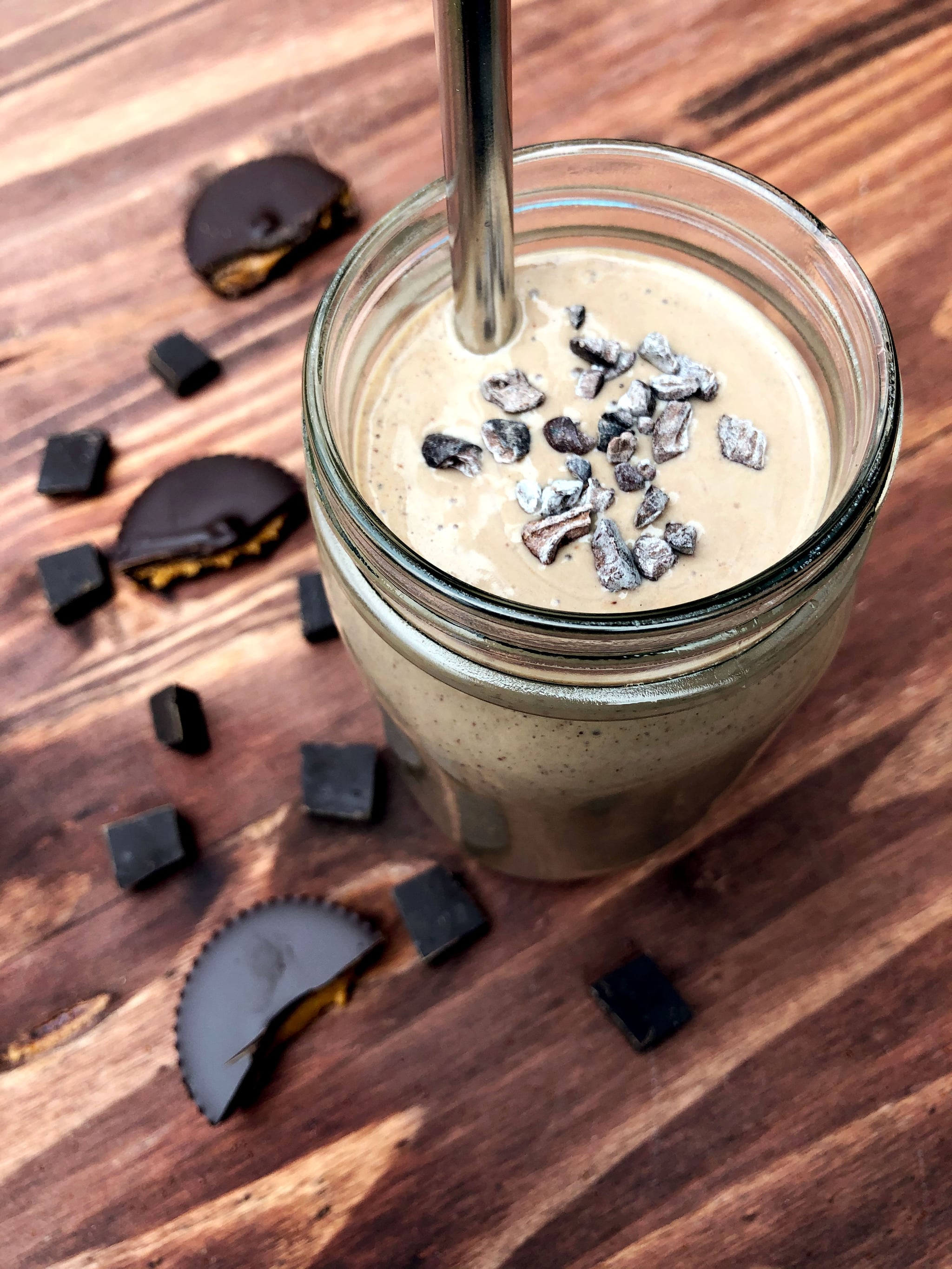 Quick Creamy Chocolate Protein Shake « for weight loss « Clean & Delicious