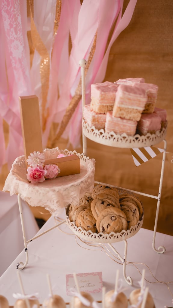 Pink and Gold Baby Shower Ideas