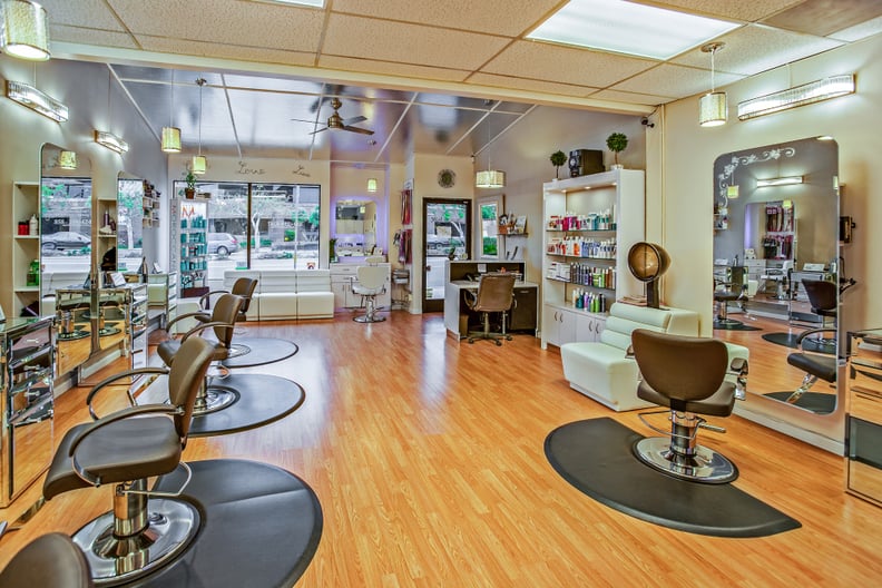 Fix your hair, nails, and face as perfectly as possible before leaving because beauty salons are extremely pricey.