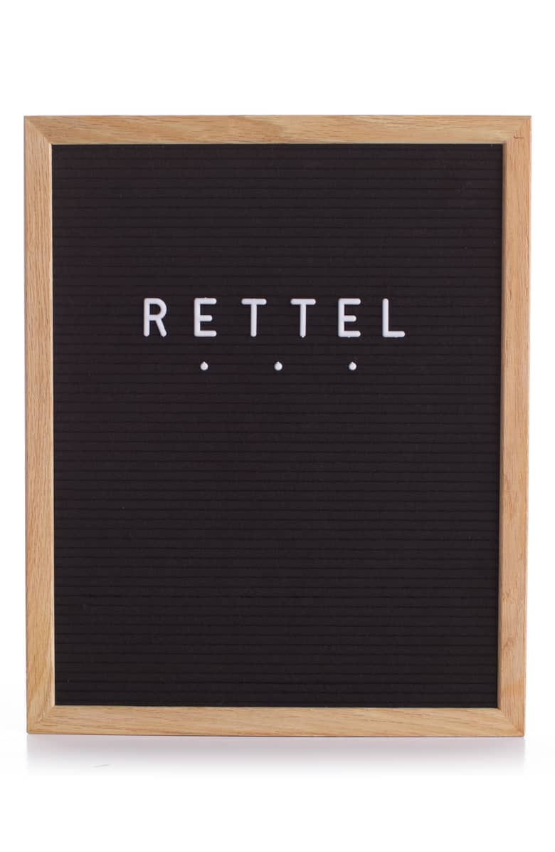 Rettel The Chit Chat Letterboard