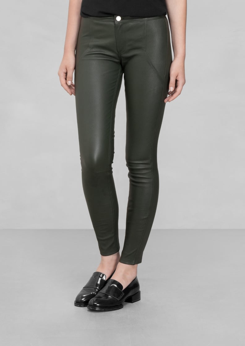 & Other Stories Leather Pants
