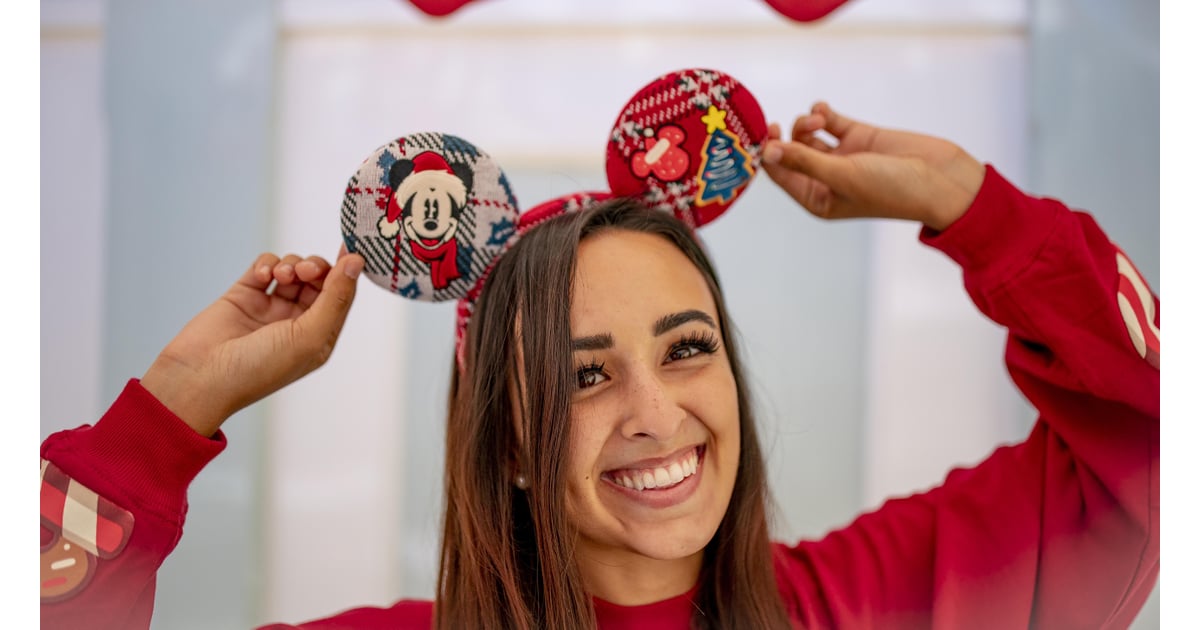 Disney Holiday Mickey Ears Get a Sneak Peek at Disney Parks Holiday