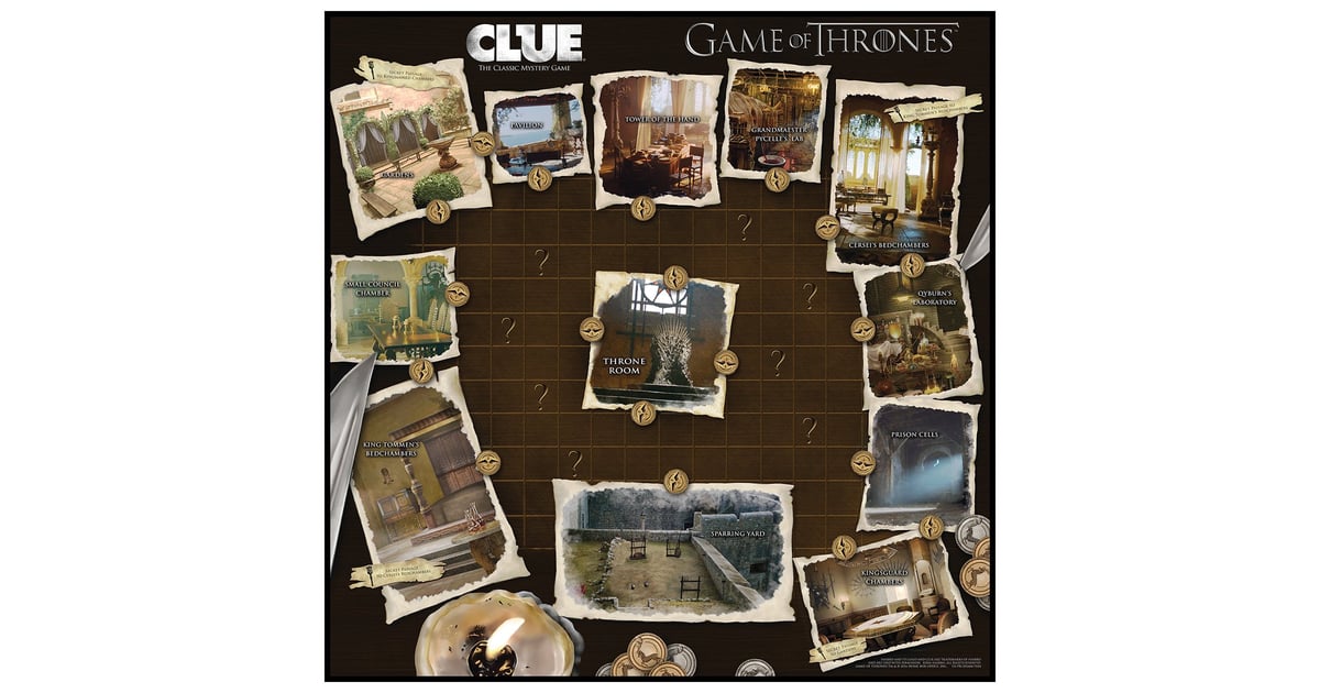 USAopoly Game of Thrones Clue Board Game Game of Thrones Clue Board