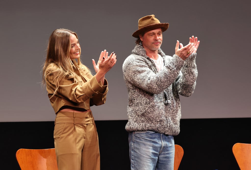 The "Babylon" costars attended a special screening and Q&A for their 2022 dramedy in Los Angeles.
