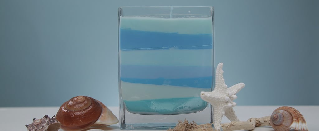 DIY Mermaid Candle