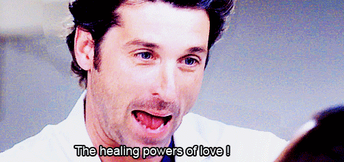 When He Gets All Crazy and Sings | Patrick Dempsey GIFs From Grey's