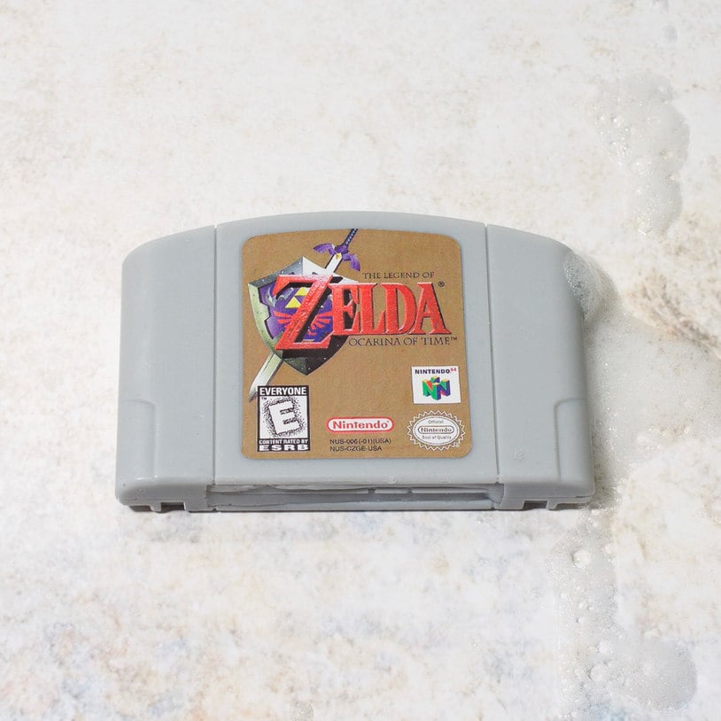 Nintendo 64 Cartridge Soaps in The Legend of Zelda