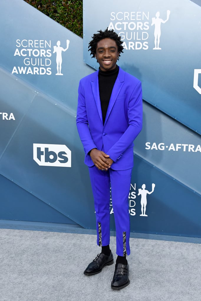 Caleb McLaughlin at the 2020 SAG Awards