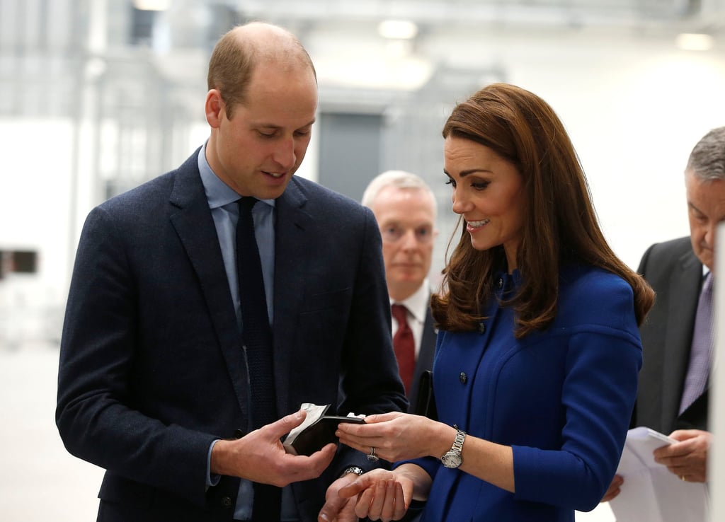 Prince William and Kate Middleton in South Yorkshire 2018