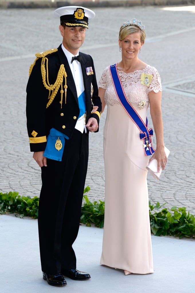 Sophie, Countess of Wessex, at Princess Madeleine of Sweden's Wedding, 2013