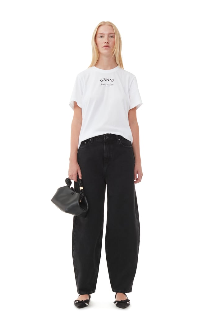 Ganni Washed Black Stary Jeans