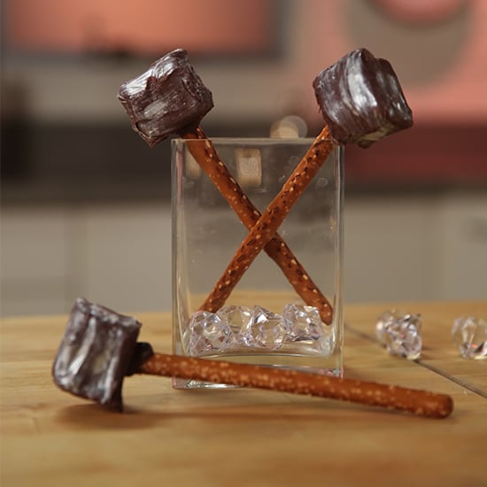 Thor's Mighty Chocolate Pretzel Hammers