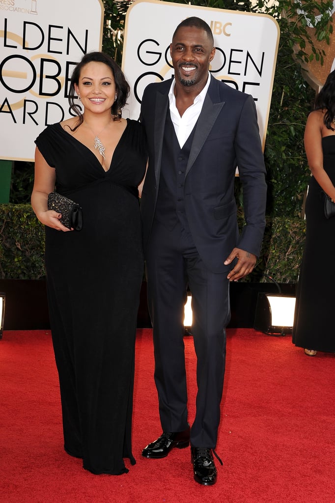 Idris Elba at the Golden Globes 2014