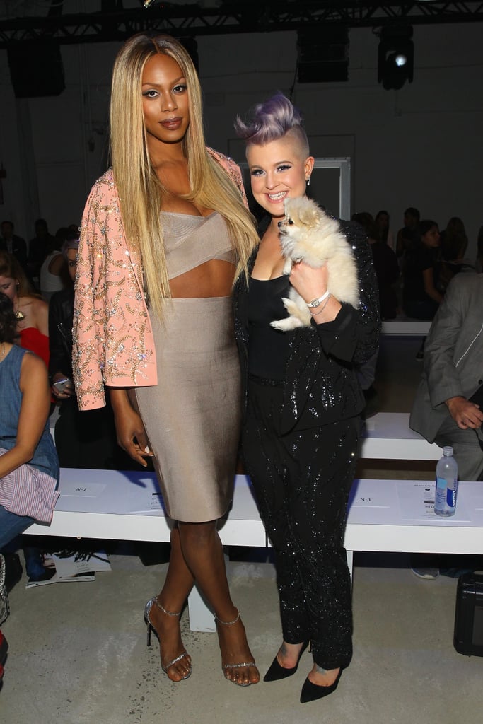 Laverne Cox and Kelly Osbourne