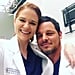 Sarah Drew Grey's Anatomy Instagram With Justin Chambers