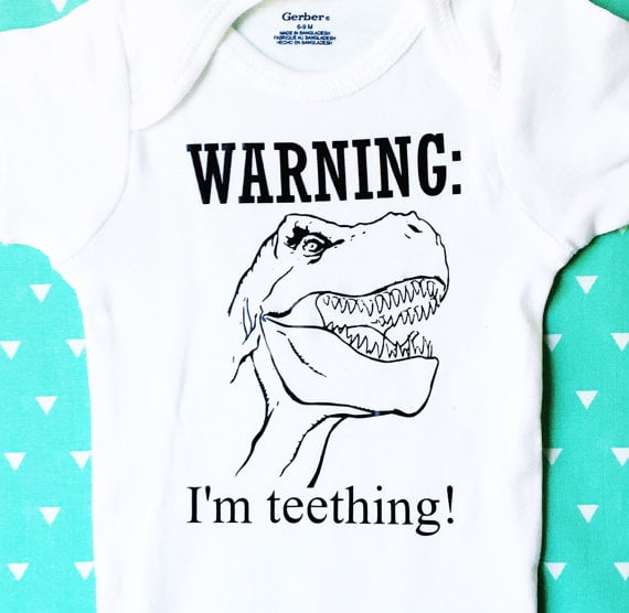 Warning: I'm Teething Onesie