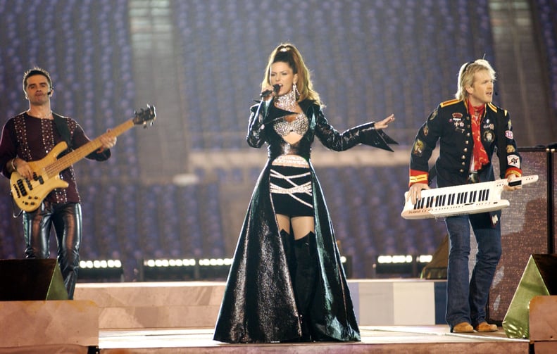 No Doubt, Shania Twain, & Sting Perform at the Super Bowl in 2003