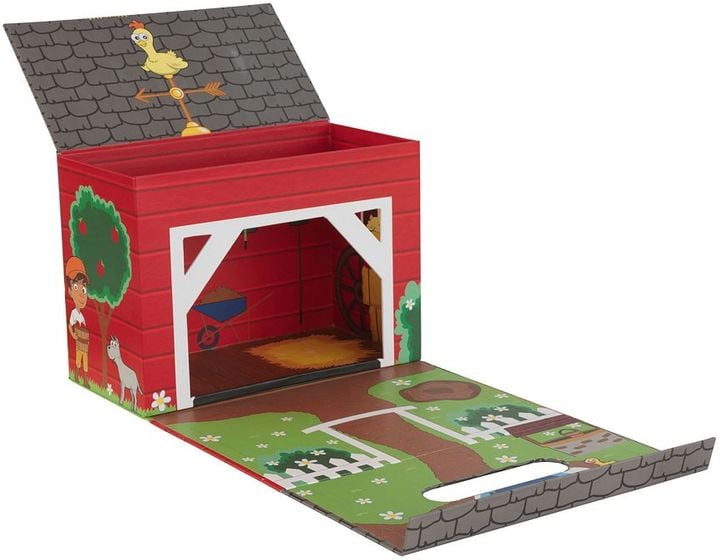 Kid Kraft Travel Box Farm Play Set