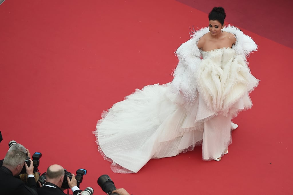 Aishwarya Rai Bachchan's White Dress at Cannes 2019