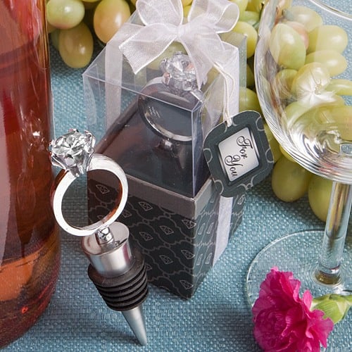 Diamond Ring Bottle Stopper