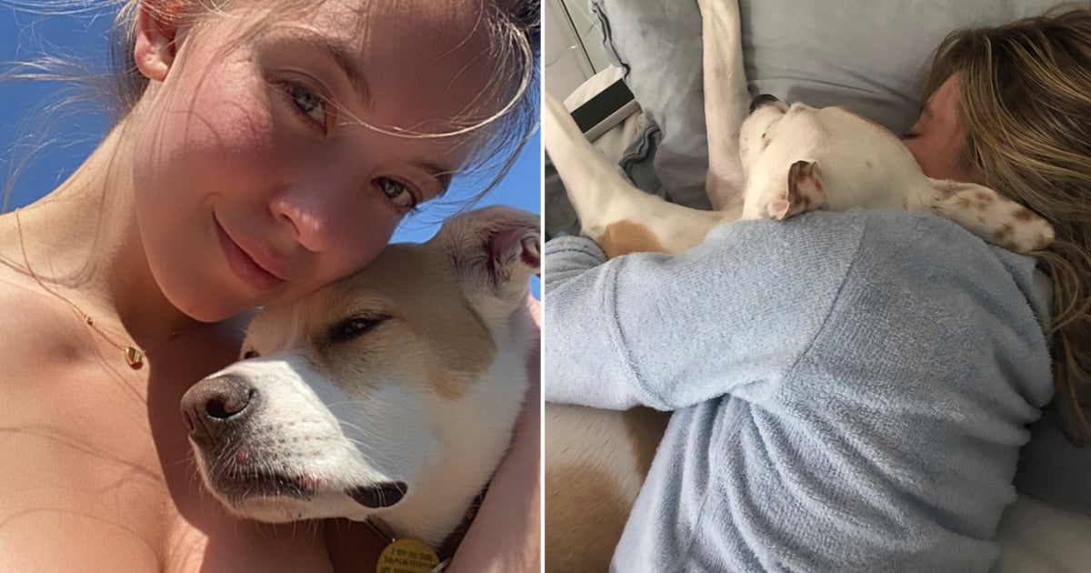 Sydney Sweeney Social Distancing With Her Dog | Photos | POPSUGAR Celebrity